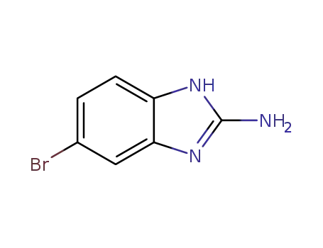 Molecular Structure of 791595-74-9 (5-BROMO-1H-BENZIMIDAZOLE-2-AMINE)