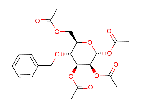1,2,3,6-tetra-O-acetyl-4-O-benzyl-α-D-mannopyranoside