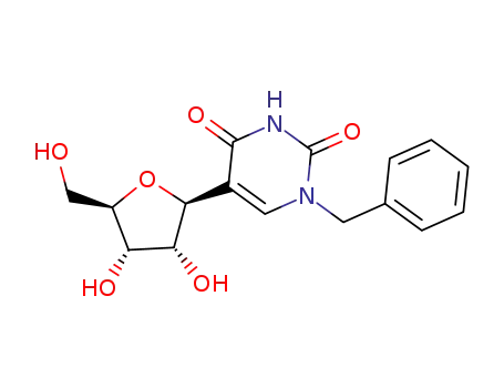 Molecular Structure of 1613530-22-5 (1-benzyl-pseudouridine)