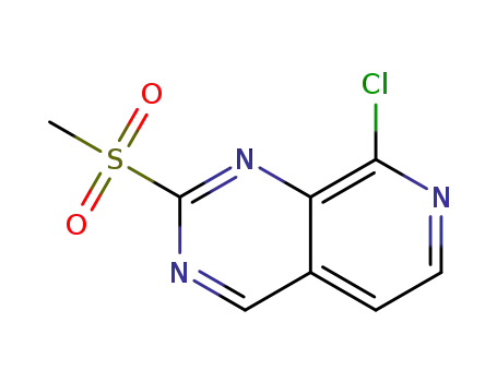 8-chloro-2-(methylsulfonyl)pyrido[3,4-d]pyrimidine