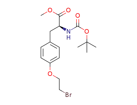 (S)-methyl 3-(4-(2-bromoethoxy)phenyl)-2-((tert-butoxycarbonyl)amino)propanoate