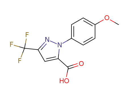 1-(4-Methoxyphenyl)-3-(trifluoromethyl)-1H-pyrazole-5-carboxylic acid