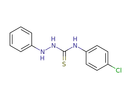 Molecular Structure of 22814-95-5 (1-Phenyl-4-(4-chlorophenyl)thiosemicarbazide)