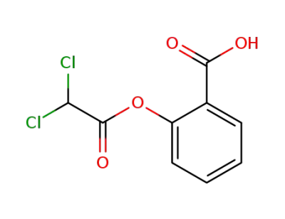 2-[(ジクロロアセチル)オキシ]安息香酸