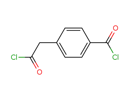 Molecular Structure of 3965-62-6 ((4-chlorocarbonyl-phenyl)-acetyl chloride)