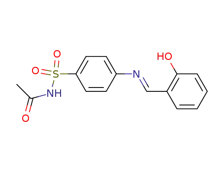 N-[(4-{[(6-oxocyclohexa-2,4-dien-1-ylidene)methyl]amino}phenyl)sulfonyl]acetamide