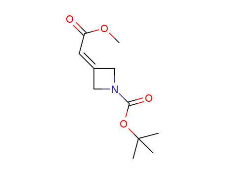 tert-butyl-3-(2-methoxy-2-oxoethylidene)azetidine-1-carboxylate