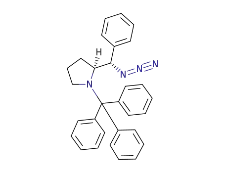 (S)-2-((S)-azido(phenyl)methyl)-1-tritylpyrrolidine