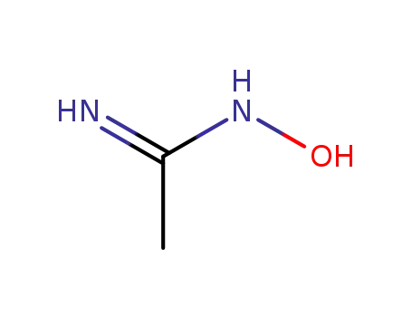 Molecular Structure of 22059-22-9 (N-Hydroxyacetamidine)