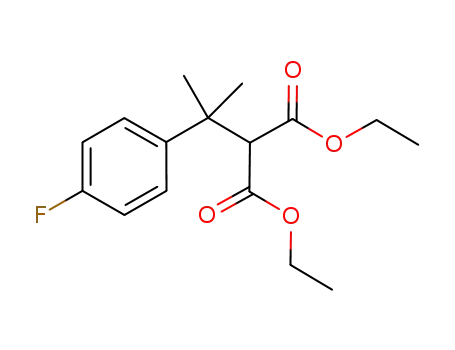 diethyl 2-(2-(4-fluorophenyl)propan-2-yl)malonate