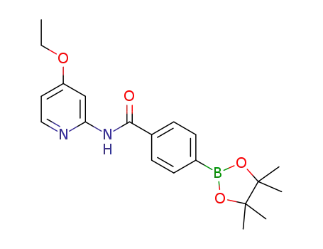 N-(4-ethoxypyridin-2-yl)-4-(4,4,5,5-tetramethyl-1,3,2-dioxaborolan-2-yl)benzamide