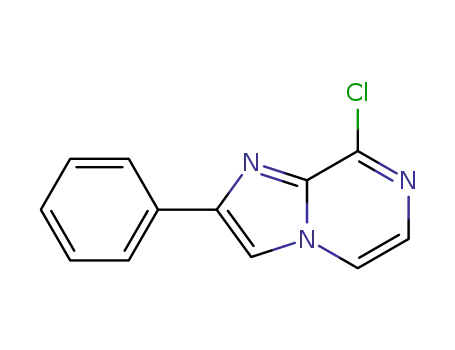 Molecular Structure of 1447607-84-2 (8-chloro-2-phenylimidazo[1,2-a]pyrazine)