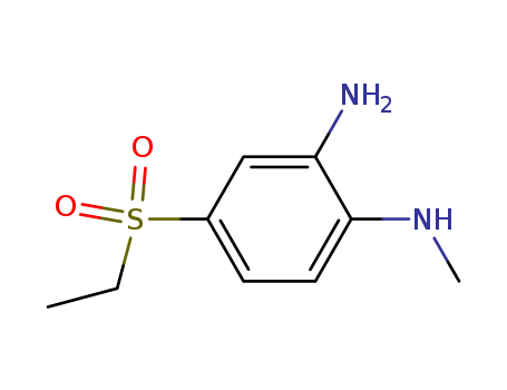 1,2-Benzenediamine, 4-(ethylsulfonyl)-N1-methyl-