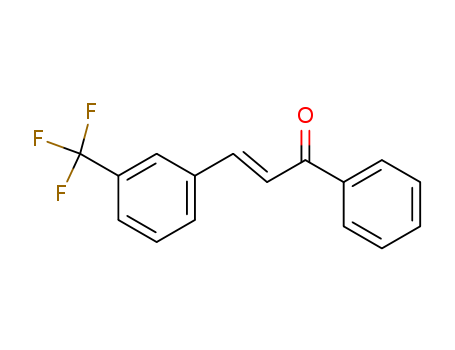 (E)-1-phenyl-3-[3-(trifluoromethyl)phenyl]prop-2-en-1-one cas  621-16-9