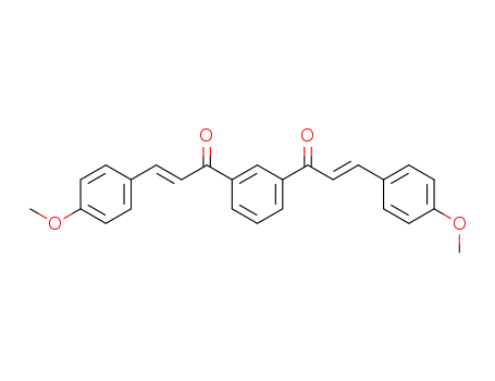 2-Propen-1-one, 1,1'-(1,3-phenylene)bis[3-(4-methoxyphenyl)-, (E,E)-