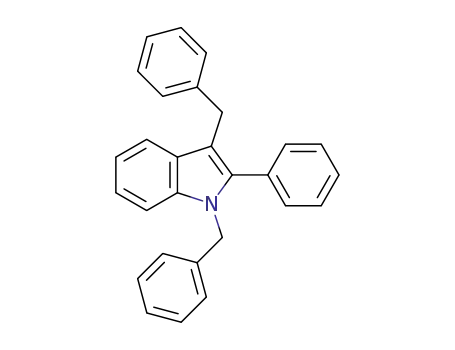 1,3-dibenzyl-2-phenyl-1H-indole