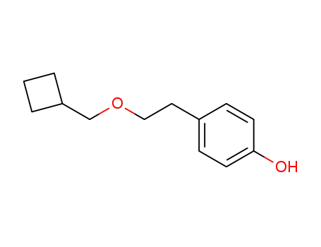 Phenol, 4-[2-(cyclobutylmethoxy)ethyl]-