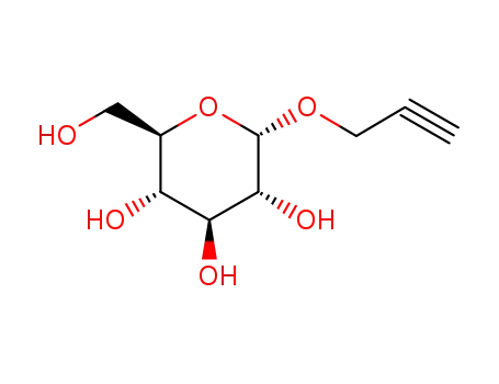 Molecular Structure of 151168-60-4 (prop-2-ynyl-α-D-glucopyranoside)