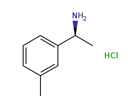 Molecular Structure of 1630984-18-7 ((S)-1-M-TOLYLETHANAMINE HCL)