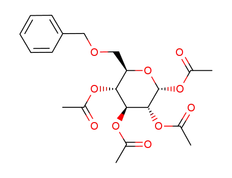 1,2,3,4-tetra-O-acetyl-6-O-benzyl-α-D-glucopyranose