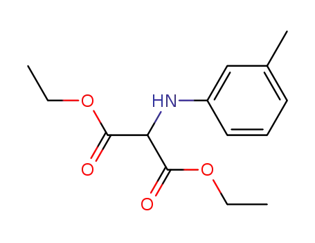diethyl 2-[(3-methylphenyl)amino]propanedioate