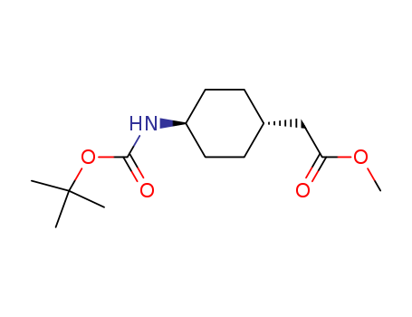 trans-2-[4-[(tert-Butoxycarbonyl)aMino]cyclohexyl]acetic Acid Methyl Ester