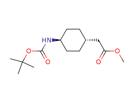 4-N-BOC-CYCLOHEXYACETIC ACID 메틸 에스테르