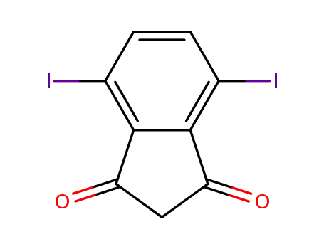 4,7-diiodoindan-1,3-dione