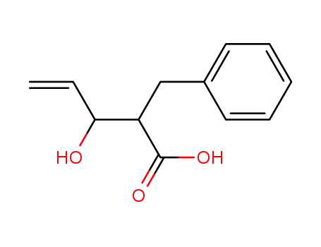 Benzenepropanoic acid, a-(1-hydroxy-2-propenyl)-