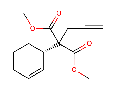 dimethyl (S)-2-propargyl-2-(1,3-cyclohexanylallyl)malonate