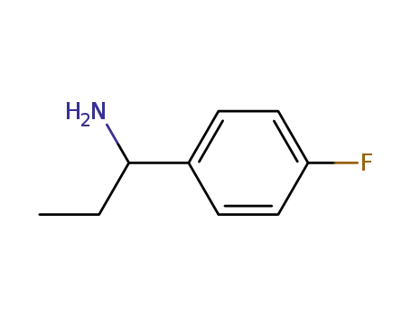Molecular Structure of 74877-10-4 (1-(4-FLUORO-PHENYL)-PROPYLAMINE)