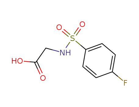 2-{[(4-Fluorophenyl)sulfonyl]amino}acetic acid