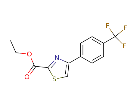 Molecular Structure of 886366-40-1 (ethyl 4-(p-tolyl)thiazole-2-carboxylate)