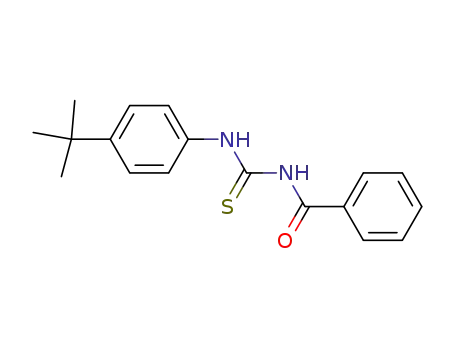 Molecular Structure of 117174-73-9 (N-BENZOYL-N'-[4-(TERT-BUTYL)PHENYL]THIOUREA)