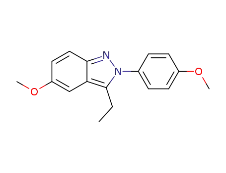 2H-Indazole, 3-ethyl-5-methoxy-2-(4-methoxyphenyl)-