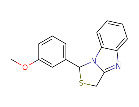 1-(3-methoxyphenyl)-3H-[1,3]thiazolo[3,4-a]benzimidazole