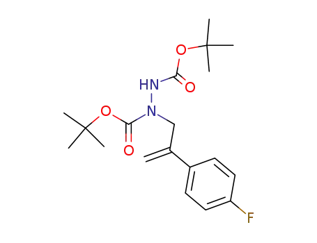 1,2-Hydrazinedicarboxylic acid, 1-[2-(4-fluorophenyl)-2-propenyl]-,
bis(1,1-dimethylethyl) ester