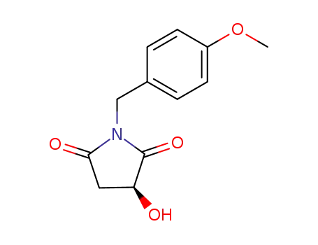 (s)-3-Hydroxy-1-(4-methoxybenzyl)pyrrolidine-2,5-dione