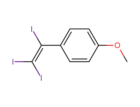 1-methoxy-4-(1,2,2-triiodovinyl)benzene