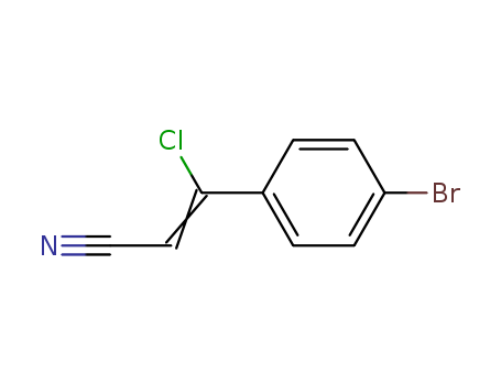 3-(4-Bromophenyl)-3-chloroacrylonitrile