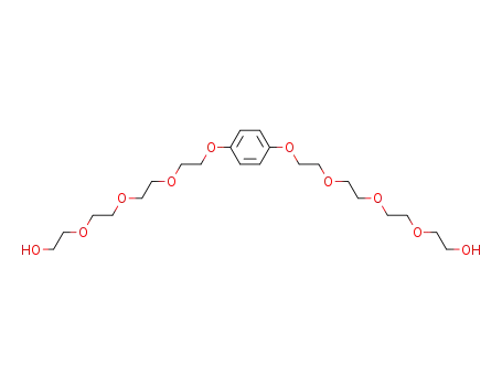 Molecular Structure of 134881-76-8 (1,4-bis<2-<2-<2-(2-hydroxyethoxy)ethoxy>ethoxy>ethoxy>benzene)