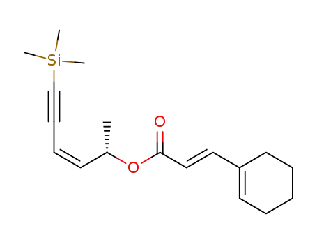 (1S,2Z)-<1-methyl-5-(trimethylsilyl)-2-penten-4-ynyl>-3-<(2E)-1-cyclohexen-1-yl>-2-propenoate