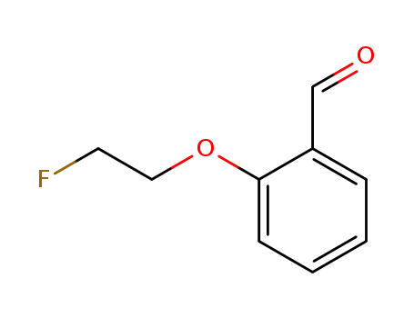 Molecular Structure of 132838-14-3 (2-(2-FLUOROETHOXY)-BENZALDEHYDE)