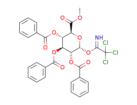 2,3,4-Tri-O-benzoyl-alpha-D-glucopyranuronic acid methyl ester trichloroacetimidate