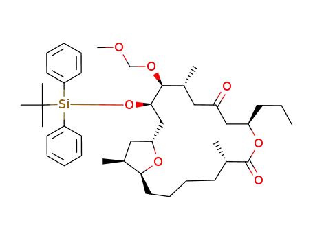 (1S,6S,9R,13R,14S,15R,17R,19S)-(-)-15-tert-butyldiphenylsilyloxy-14-methoxymethoxy-6,13,19-trimethyl-9-propyl-8,20-dioxabicyclo[15.2.1]eicosane-7,11-dione