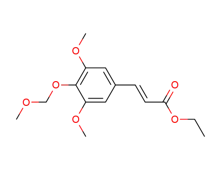 ethyl (E)-3,5-dimethoxy-4-(methoxymethoxy)-cinnamate