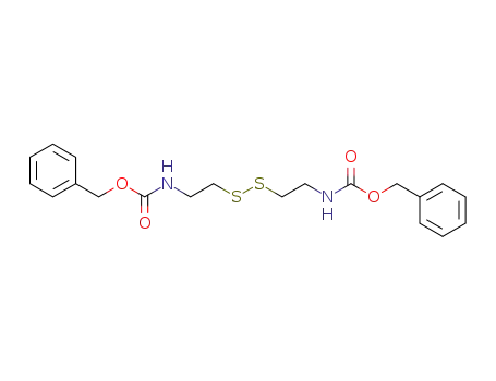 Molecular Structure of 26542-61-0 (2-Oxa-7,8-dithia-4,11-diazadodecan-12-oic acid, 3-oxo-1-phenyl-,
phenylmethyl ester)