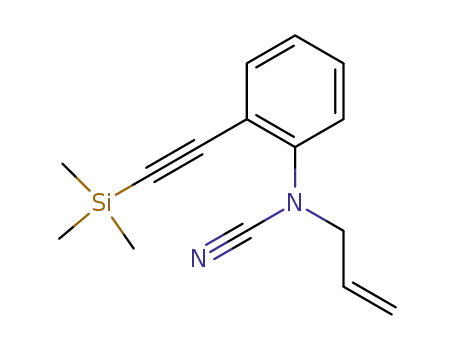 Cyanamide, 2-propenyl[2-[(trimethylsilyl)ethynyl]phenyl]-