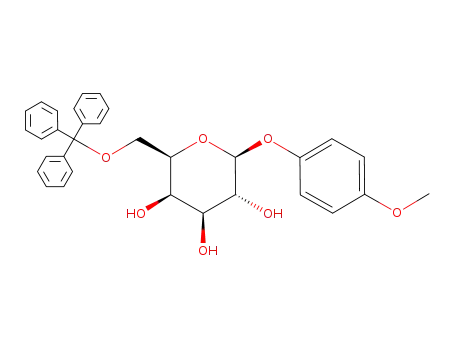 4-methoxyphenyl 6-O-trityl-β-D-galactopyranoside