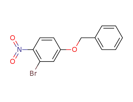 Molecular Structure of 165190-62-5 (4-Benzyloxy-2-bromonitrobenzene)